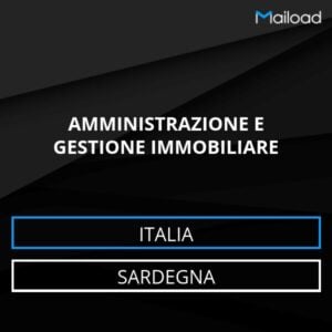 Database Email AMMINISTRAZIONE E GESTIONE IMMOBILIARE (Sardegna – Italia)