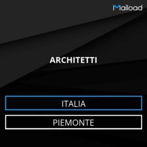 Database Email ARCHITETTI (Piemonte – Italia)