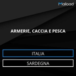 Database Email ARMERIE, CACCIA E PESCA (Sardegna – Italia)