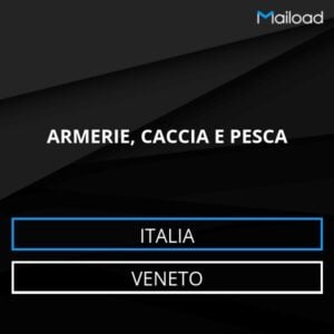 Database Email ARMERIE, CACCIA E PESCA (Veneto – Italia)