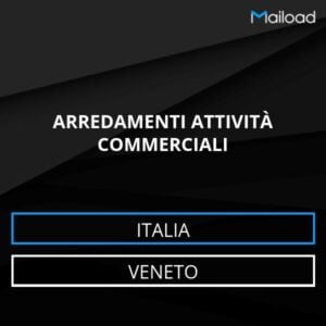 Database Email ARREDAMENTI ATTIVITÀ COMMERCIALI (Veneto – Italia)