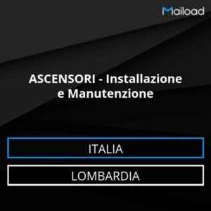 Database Email ASCENSORI – Installazione e Manutenzione (Lombardia – Italia)