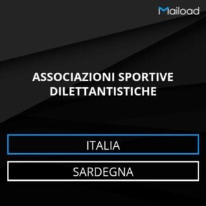 Database Email ASSOCIAZIONI SPORTIVE DILETTANTISTICHE (Sardegna – Italia)