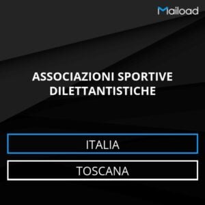 Database Email ASSOCIAZIONI SPORTIVE DILETTANTISTICHE (Toscana – Italia)
