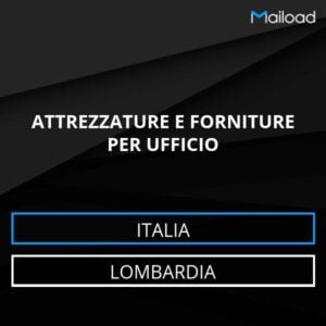 Database Email ATTREZZATURE E FORNITURE PER UFFICIO (Lombardia – Italia)