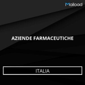Database Email AZIENDE FARMACEUTICHE (Italia)