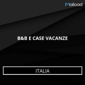 Database Email B&B E CASE VACANZE (Italia)