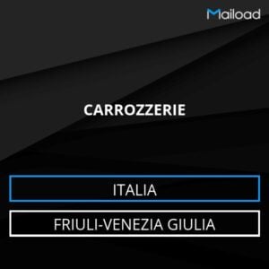 Database Email CARROZZERIE (Friuli-Venezia Giulia – Italia)