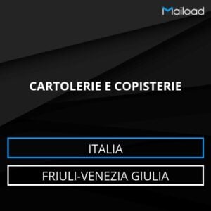Database Email CARTOLERIE E COPISTERIE (Friuli-Venezia Giulia – Italia)