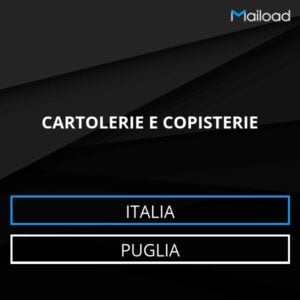 Database Email CARTOLERIE E COPISTERIE (Puglia – Italia)