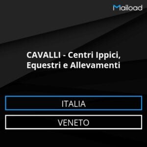 Database Email CAVALLI – Centri Ippici, Equestri e Allevamenti (Veneto – Italia)