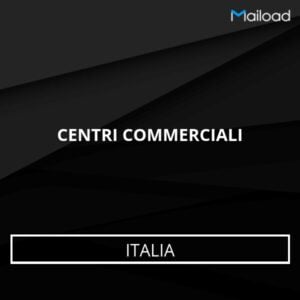 Database Email CENTRI COMMERCIALI (Italia)
