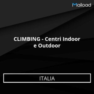 Database Email CLIMBING – Centri Indoor e Outdoor (Italia)