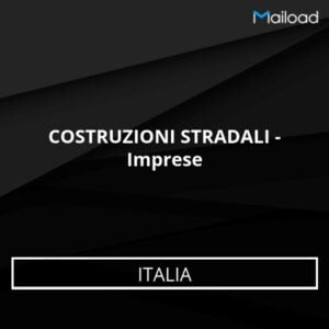 Database Email COSTRUZIONI STRADALI – Imprese (Italia)