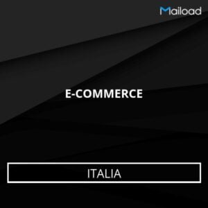 Database Email E-COMMERCE (Italia)