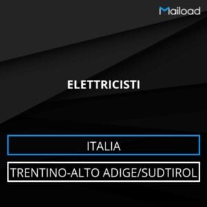 Database Email ELETTRICISTI (Trentino-Alto Adige/Sudtirol – Italia)