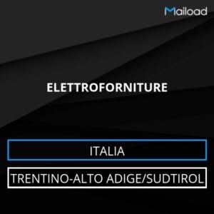 Database Email ELETTROFORNITURE (Trentino-Alto Adige/Sudtirol – Italia)