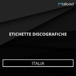 Database Email ETICHETTE DISCOGRAFICHE (Italia)