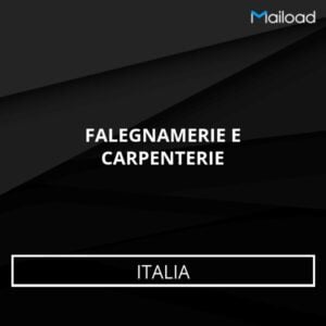 Database Email FALEGNAMERIE E CARPENTERIE (Italia)