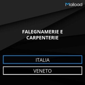 Database Email FALEGNAMERIE E CARPENTERIE (Veneto – Italia)