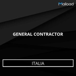 Database Email GENERAL CONTRACTOR (Italia)