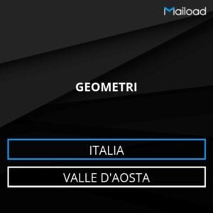 Database Email GEOMETRI (Valle D’Aosta – Italia)