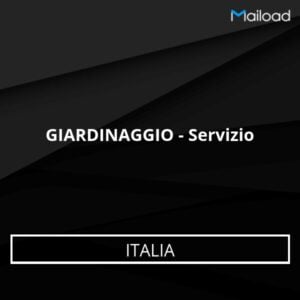 Database Email GIARDINAGGIO – Servizio (Italia)
