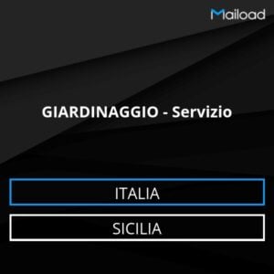 Database Email GIARDINAGGIO – Servizio (Sicilia – Italia)
