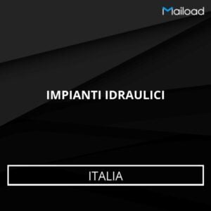 Database Email IMPIANTI IDRAULICI (Italia)