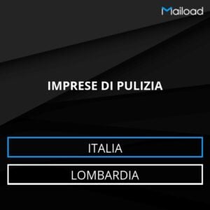Database Email IMPRESE DI PULIZIA (Lombardia – Italia)