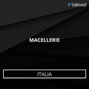 Database Email MACELLERIE (Italia)