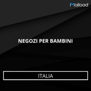 Database Email NEGOZI PER BAMBINI (Italia)
