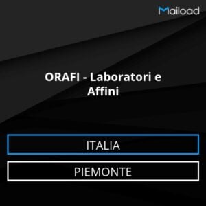 Database Email ORAFI – Laboratori e Affini (Piemonte – Italia)