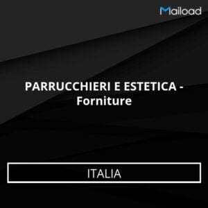 Database Email PARRUCCHIERI E ESTETICA – Forniture (Italia)