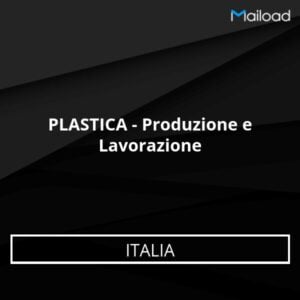 Database Email PLASTICA – Produzione e Lavorazione (Italia)