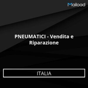 Database Email PNEUMATICI – Vendita e Riparazione (Italia)