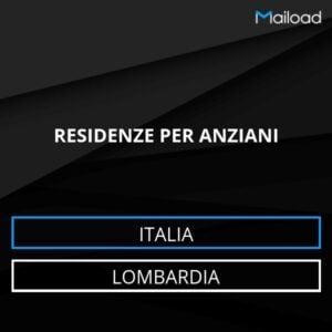 Database Email RESIDENZE PER ANZIANI (Lombardia – Italia)