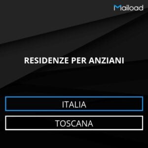 Database Email RESIDENZE PER ANZIANI (Toscana – Italia)