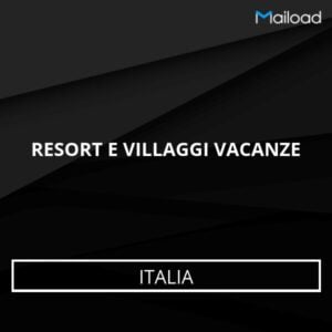Database Email RESORT E VILLAGGI VACANZE (Italia)