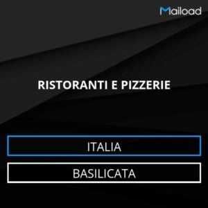Database Email RISTORANTI E PIZZERIE (Basilicata – Italia)
