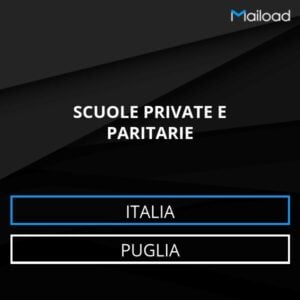 Database Email SCUOLE PRIVATE E PARITARIE (Puglia – Italia)