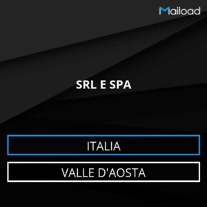 Database Email SRL E SPA (Valle d’Aosta – Italia)