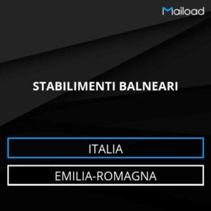 Database Email STABILIMENTI BALNEARI (Emilia-Romagna – Italia)