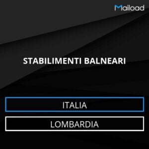 Database Email STABILIMENTI BALNEARI (Lombardia – Italia)