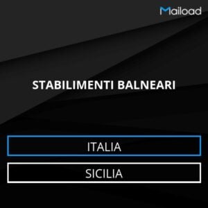 Database Email STABILIMENTI BALNEARI (Sicilia – Italia)