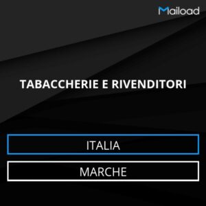 Database Email TABACCHERIE E RIVENDITORI (Marche – Italia)