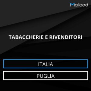 Database Email TABACCHERIE E RIVENDITORI (Puglia – Italia)