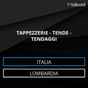Database Email TAPPEZZERIE – TENDE – TENDAGGI (Lombardia – Italia)