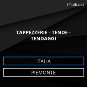 Database Email TAPPEZZERIE – TENDE – TENDAGGI (Piemonte – Italia)