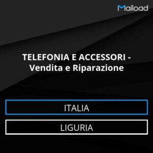 Database Email TELEFONIA E ACCESSORI – Vendita e Riparazione (Liguria – Italia)
